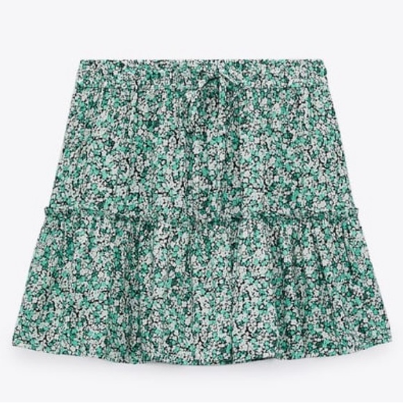 Zara Floral Print Skort - Picture 4 of 8